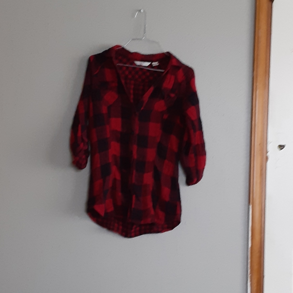 Short sleeve flannel